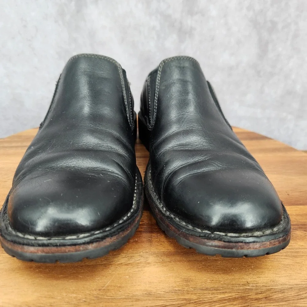 Cole Haan‎ Air Loafers Mens 7.5 M Black Leather Slip On Casual Shoes C07733